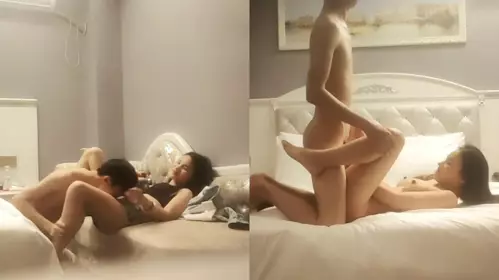 嫩不嫩看看这鲍鱼就知道,小情侣床上玩耍,妹妹毛毛只长了壹小撮,两片唇鲜嫩十足