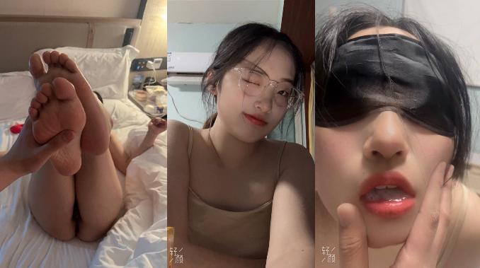 高颜值眼镜母狗【任梓欣】极品身材长腿反差婊，表面女神私下母狗被大屌主人拿下彻底沦为性奴