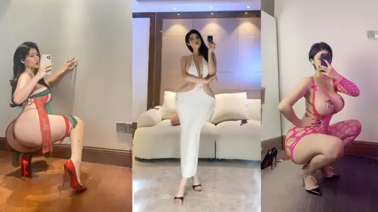 抖音超大屁股骚货网红【山雀queen】大奶姐，给金主爸爸发的超绝身材私拍被曝光流出！