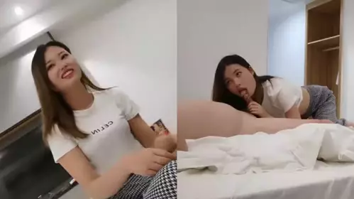 老表探花白T龅牙外围妹，口活还不错各种舔，浴室一起洗澡特写揉逼，骑乘扭动小腰非常灵活