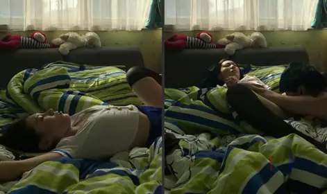 颜值身材一流的漂亮美女大白天穿着情趣黑丝空姐制服...