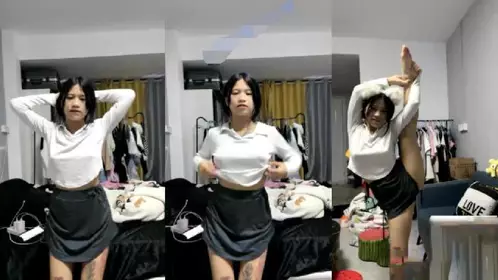 推荐❤️番禺快手舞蹈生【杨小兔】一字马无套内射爽❤️害我撸射好几回